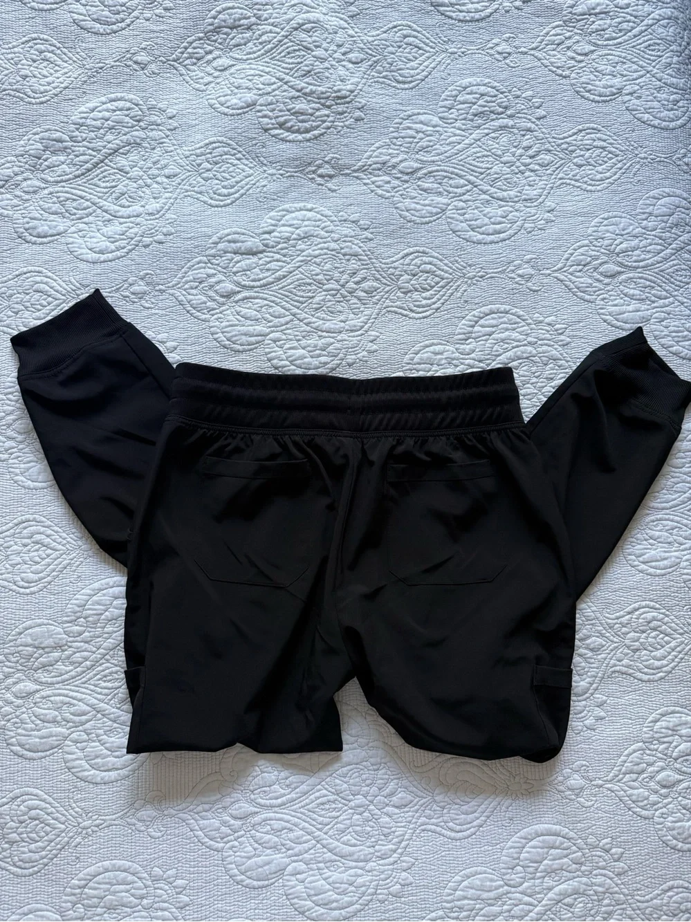 Dickies EDS NXT BLACK Men's Mid Rise Cargo Jogger Scrub Pants Sz Large